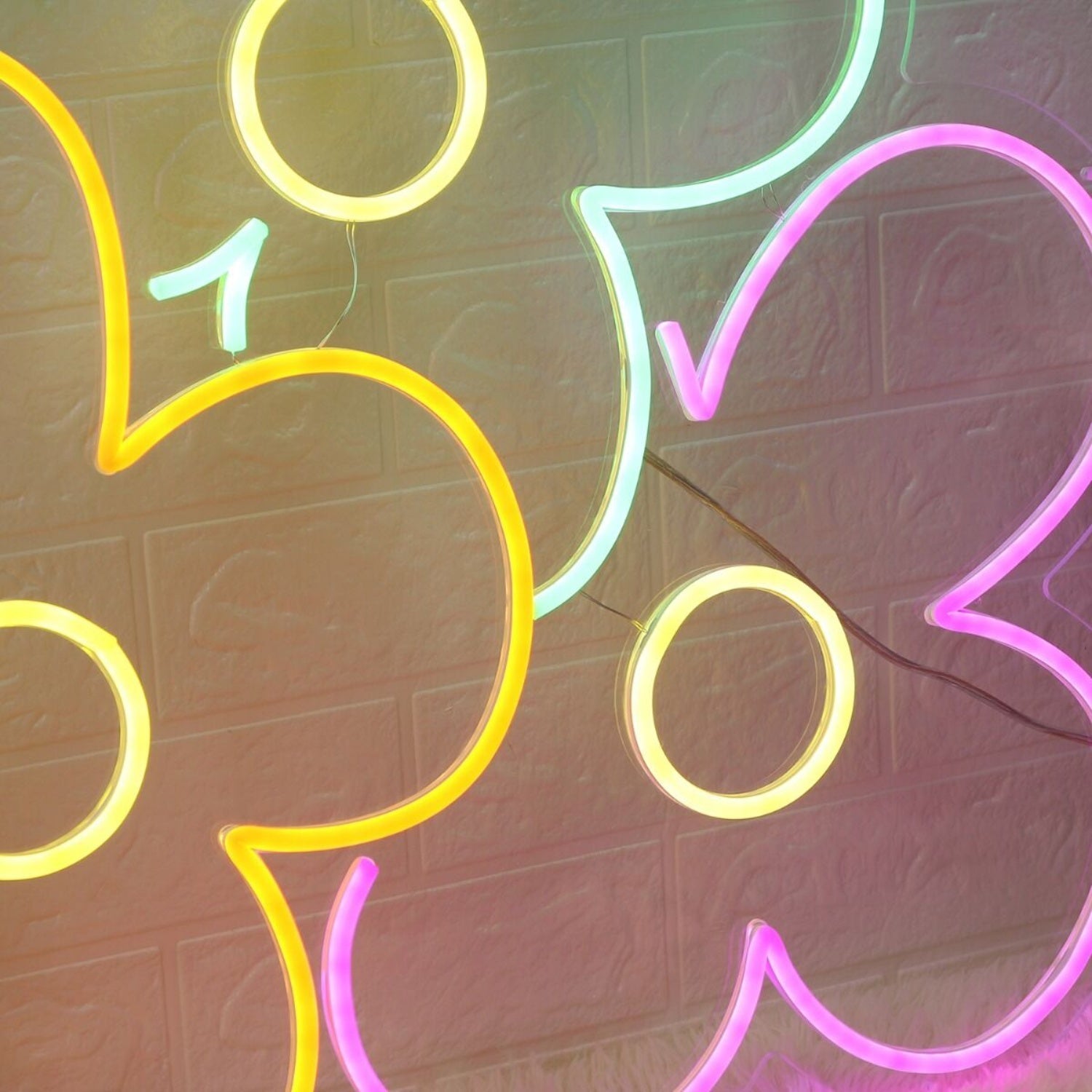 Colorful Flowers Custom Led Neon Sign - Shineneon