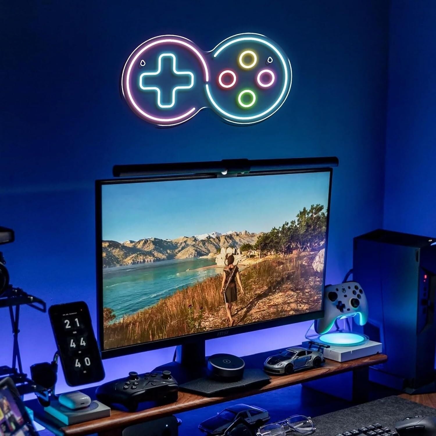 Colorful Game Console Buttons Neon Sign | Shineneon