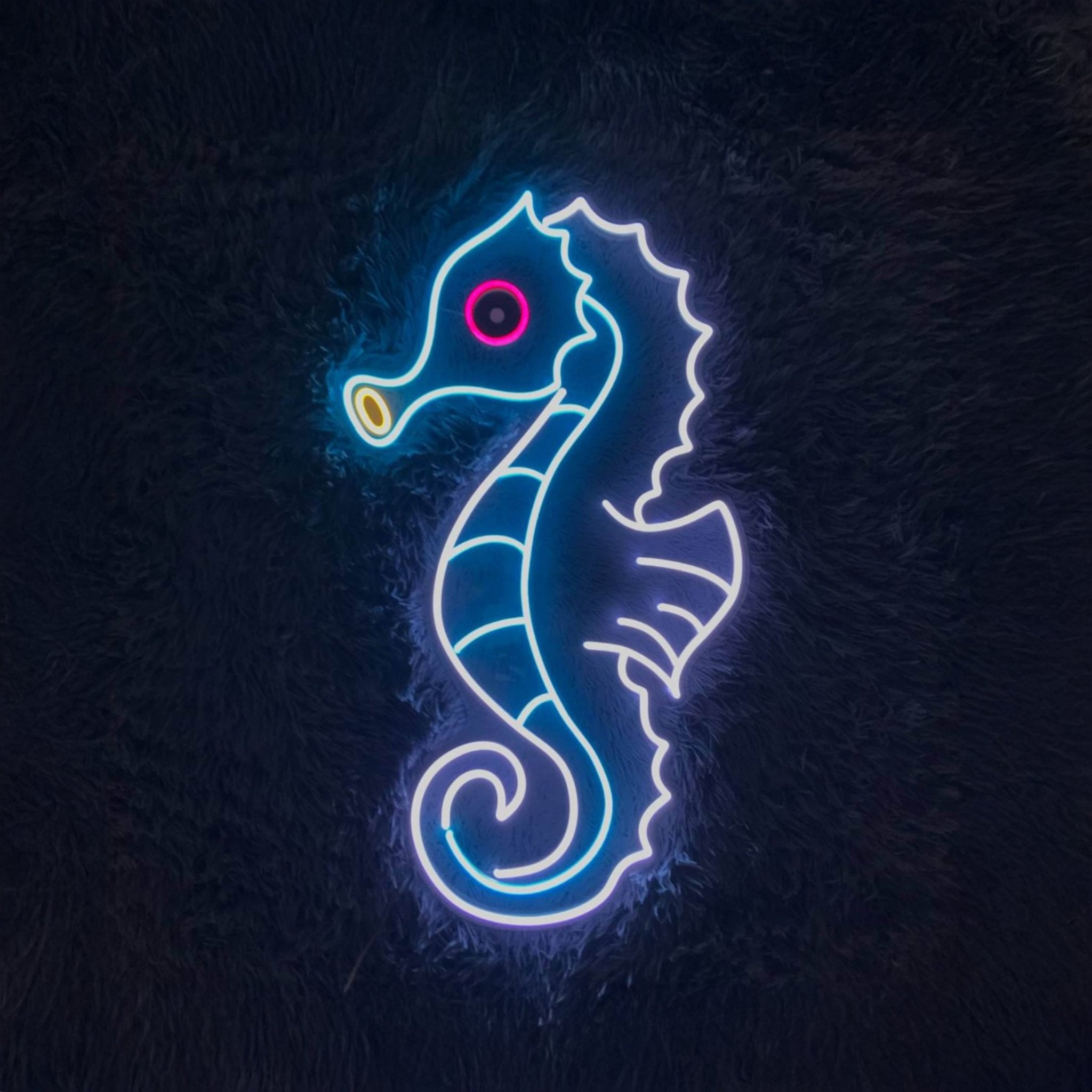 Colorful Seahorse Led Sign - Shineneon