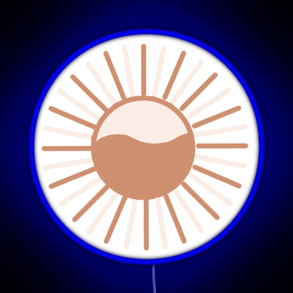 Colorful Sun Rgb Neon Sign - Shineneon