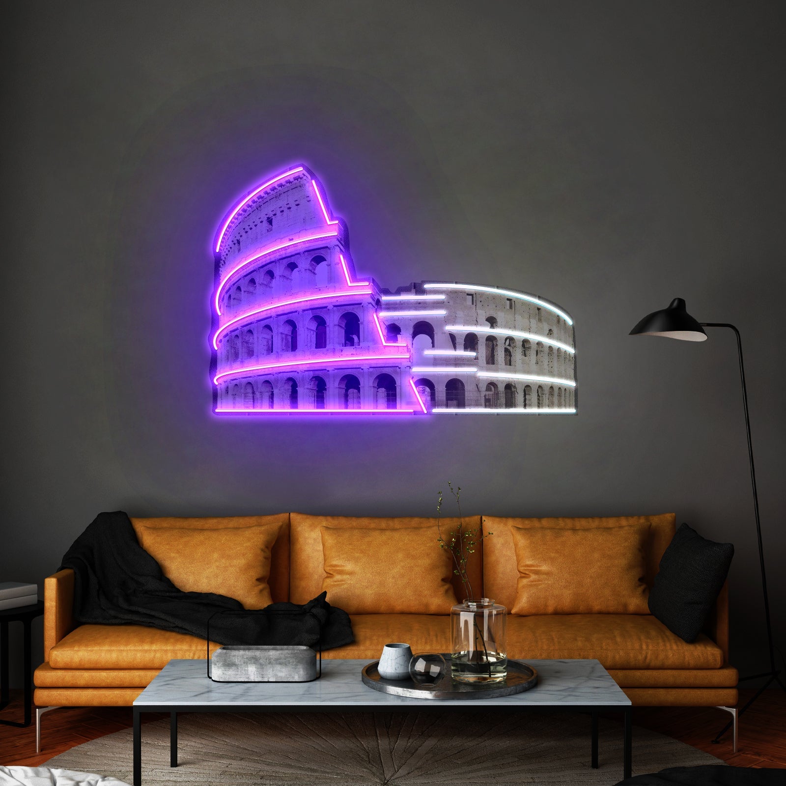 Colosseum Custom Led Signs Artwork For Sale - Shineneon