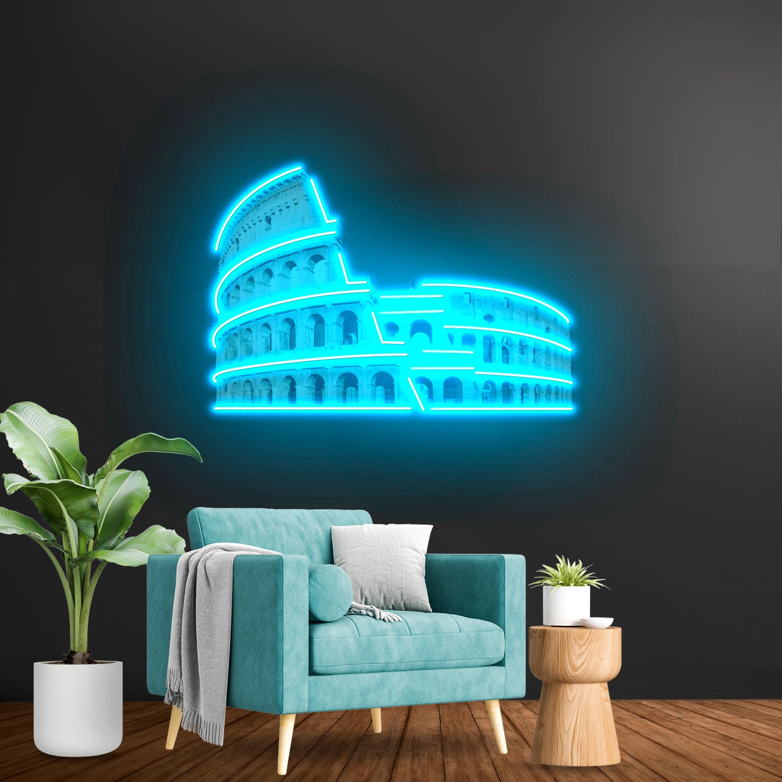 Colosseum Custom Led Signs Artwork For Sale