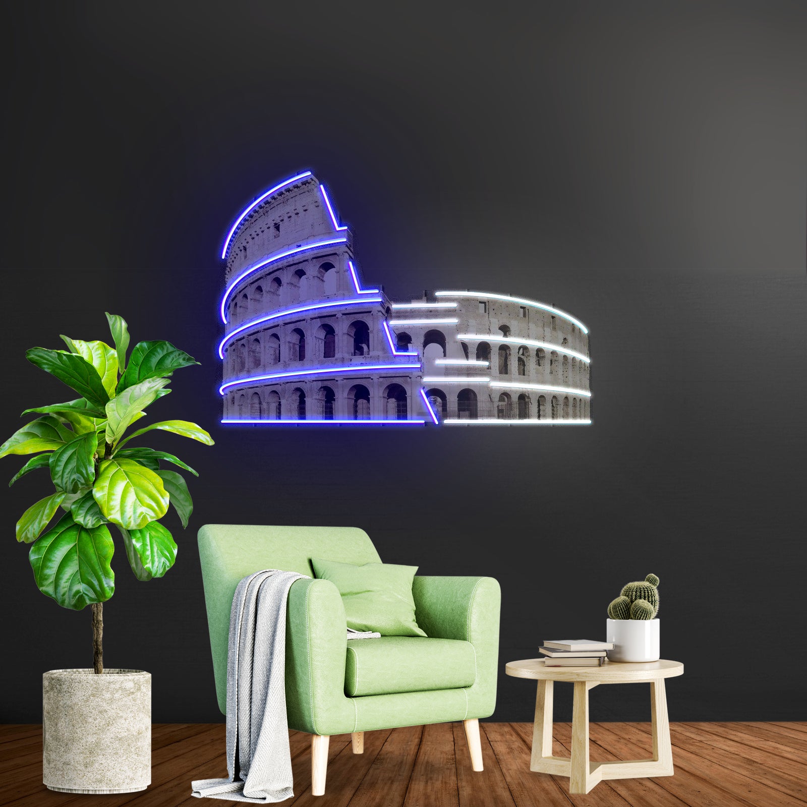 Colosseum Custom Led Signs Artwork For Sale