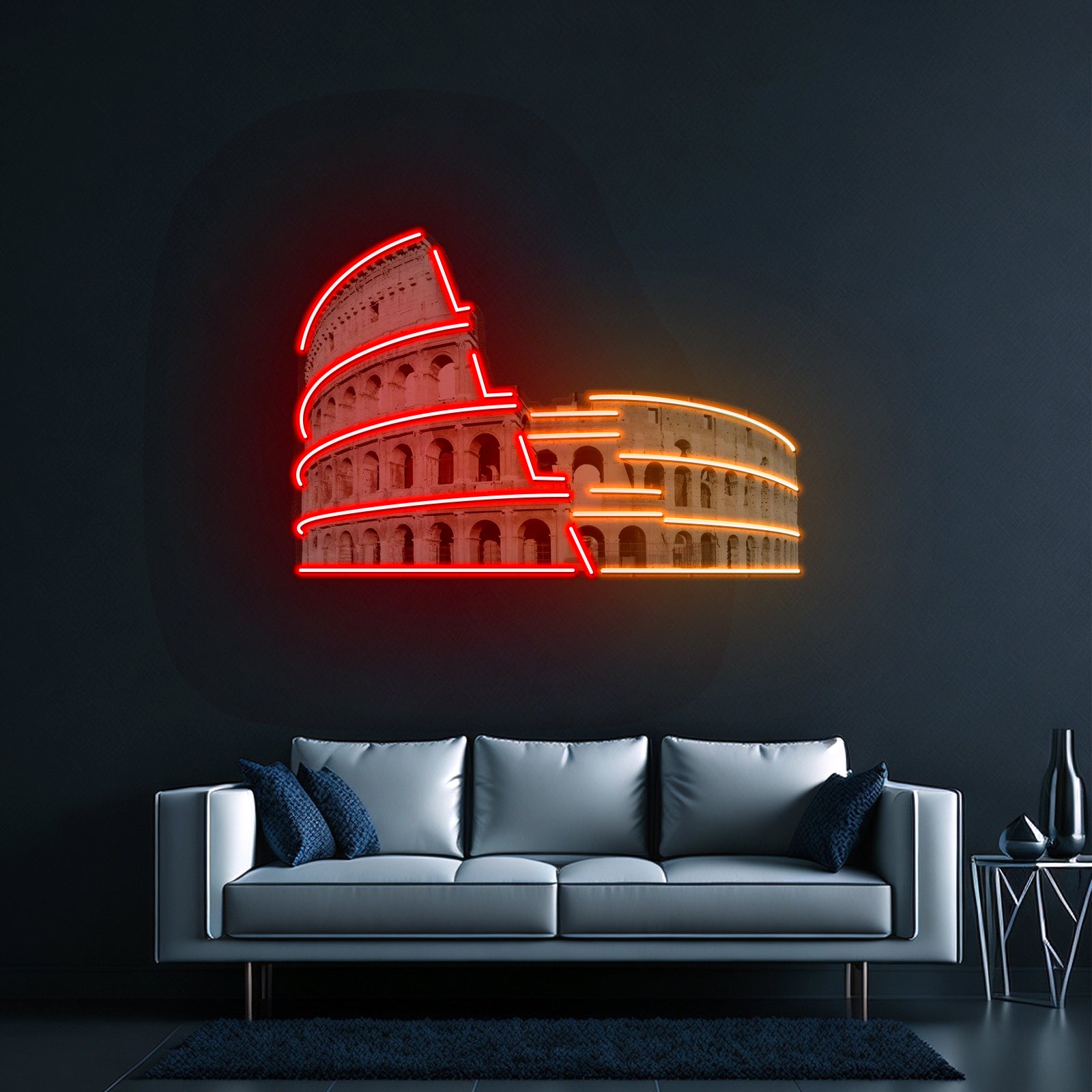 Colosseum Custom Led Signs Artwork For Sale