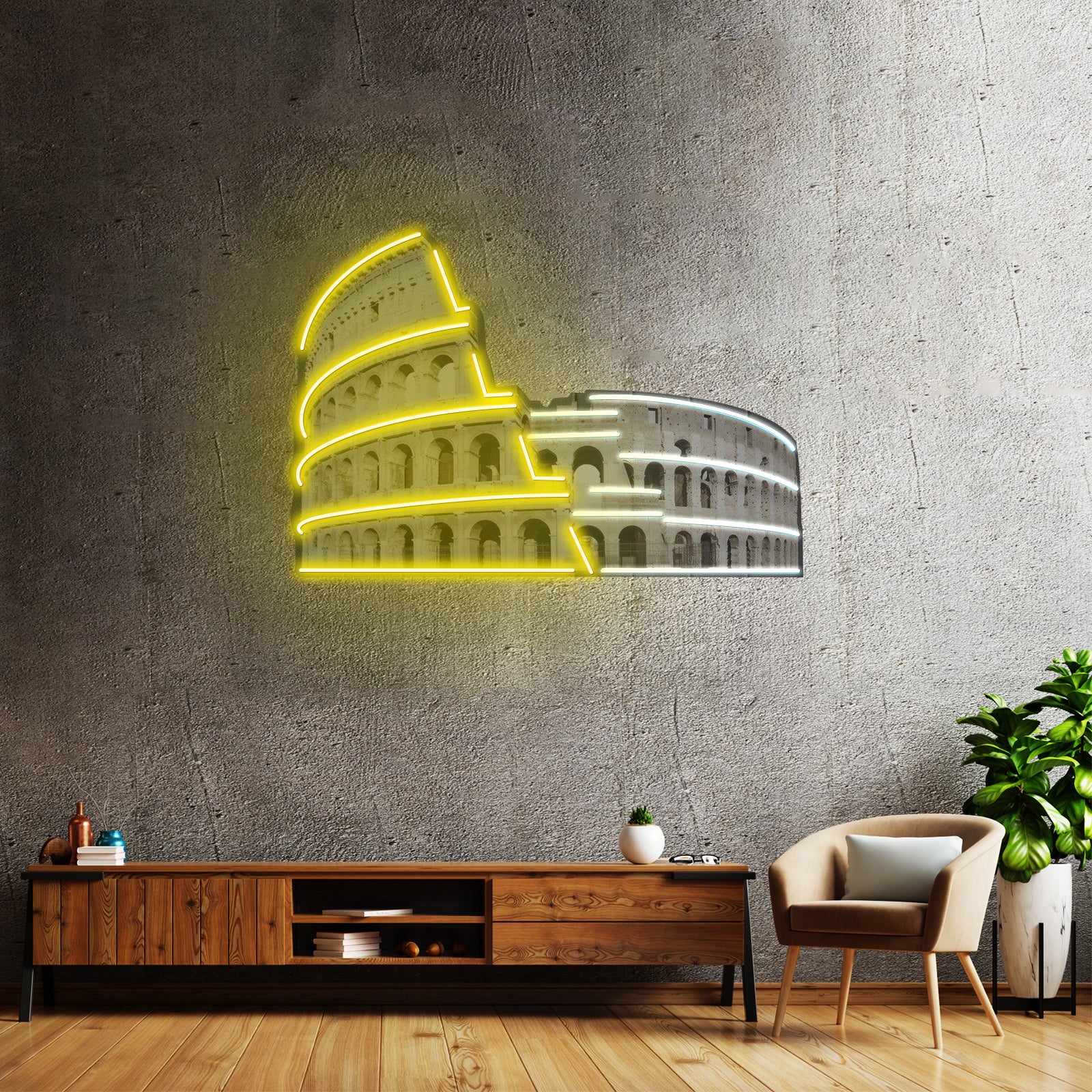 Colosseum Custom Led Signs Artwork For Sale