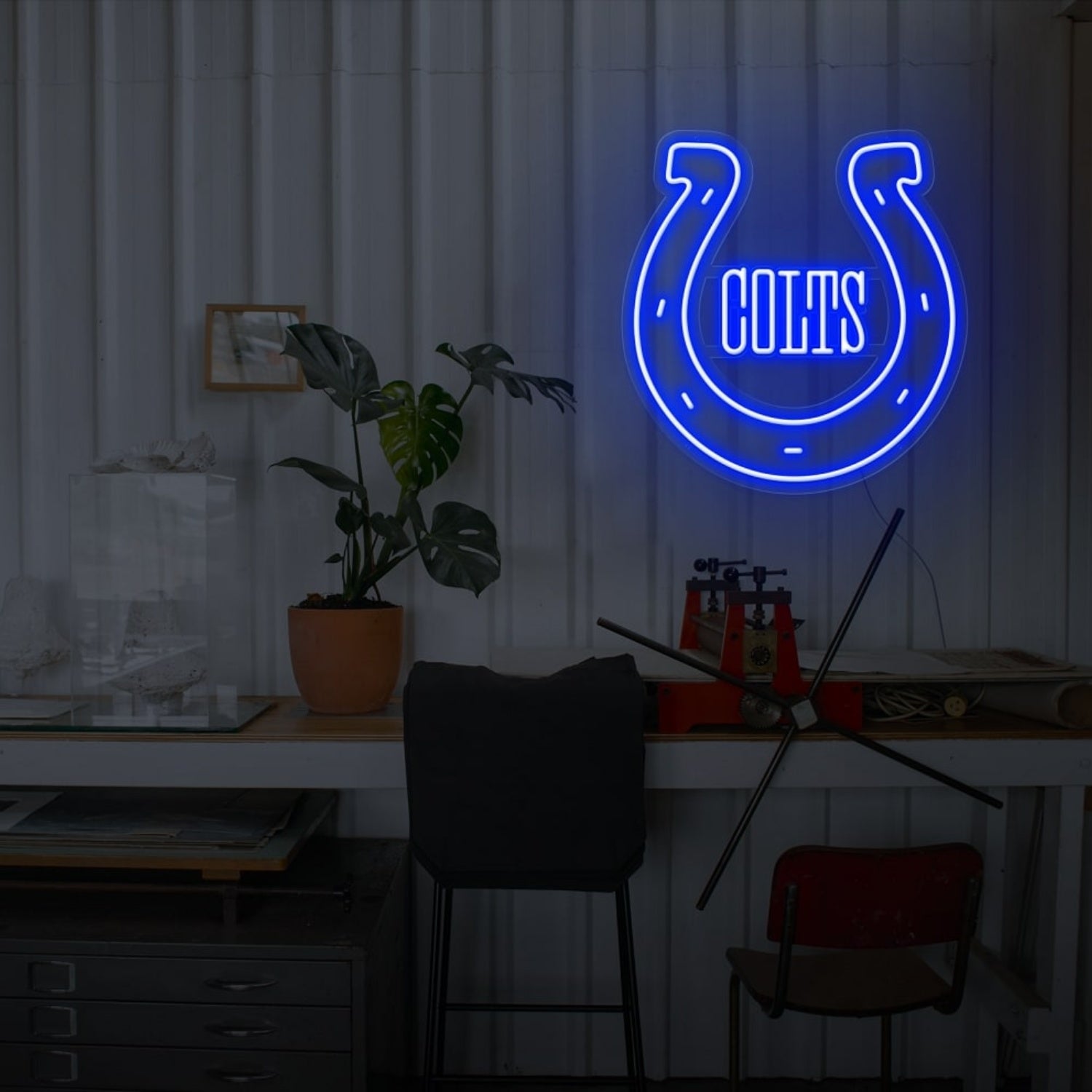 Colts Led Neon Sign Wall Art | Shineneon