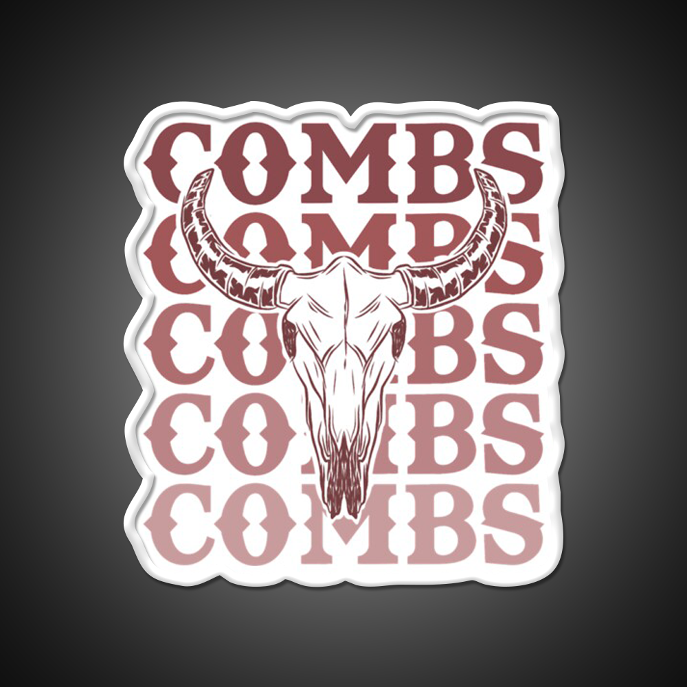 Combs Crazy Bullhead Beer Bar Decor Led Neon Sign Rgb Color - LED neon sign view 11