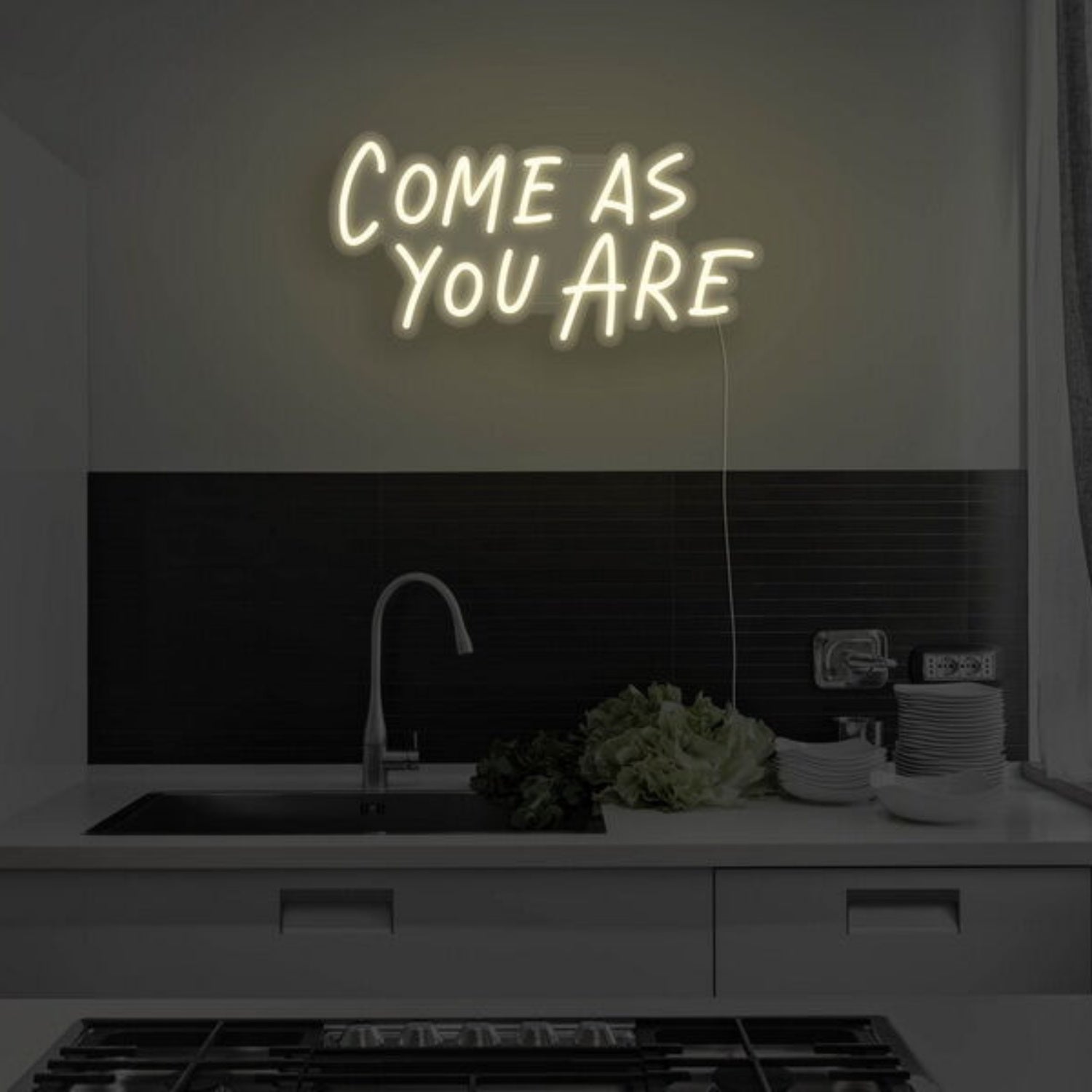 Come As You Are Led Neon Sign For Welcoming - Shineneon