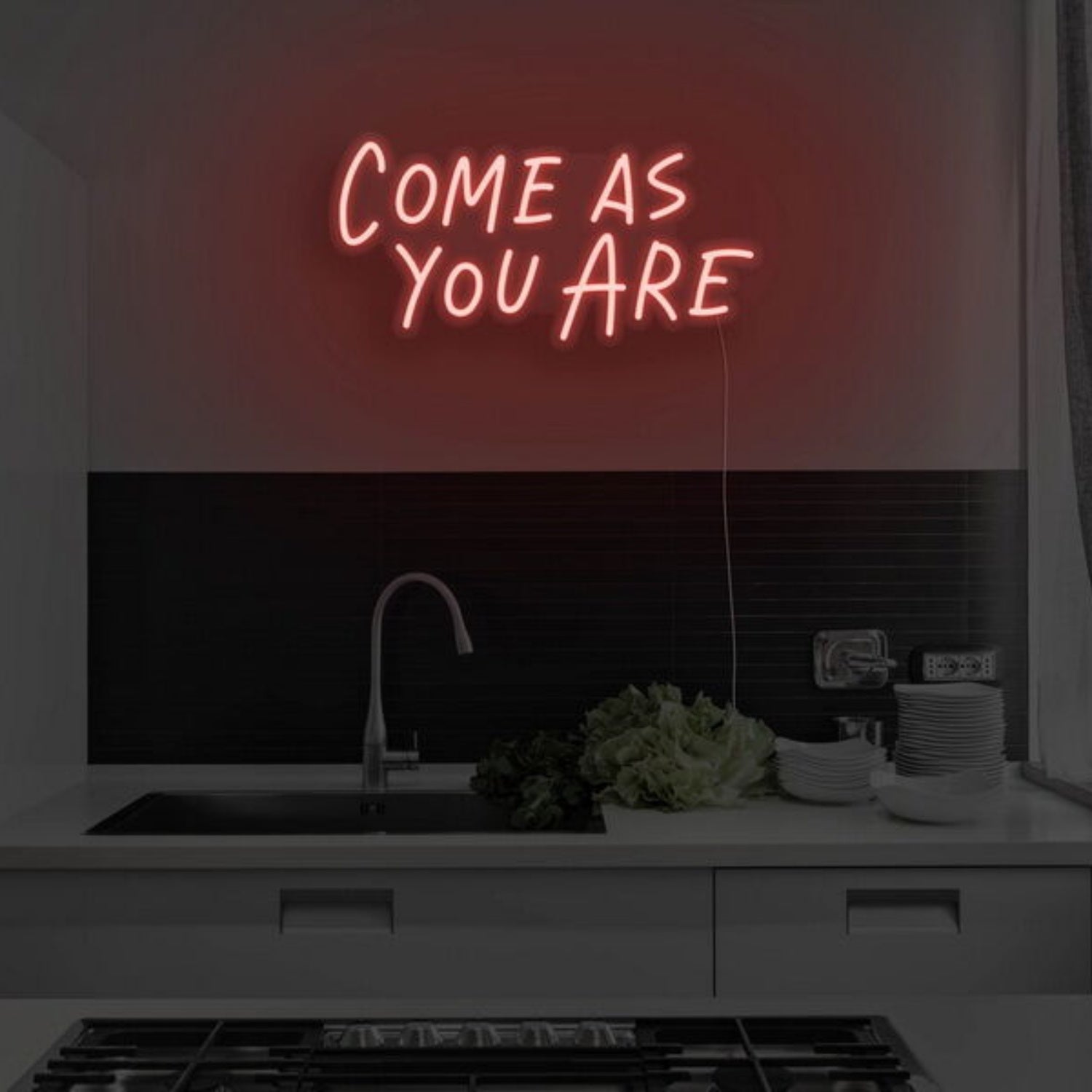 Come As You Are Led Neon Sign For Welcoming - Shineneon