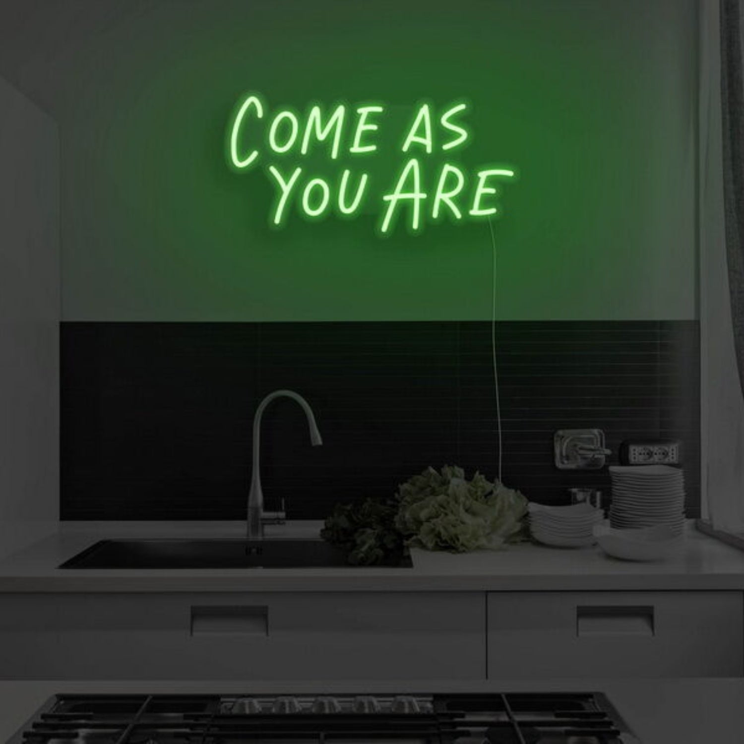 Come As You Are Led Neon Sign For Welcoming - Shineneon