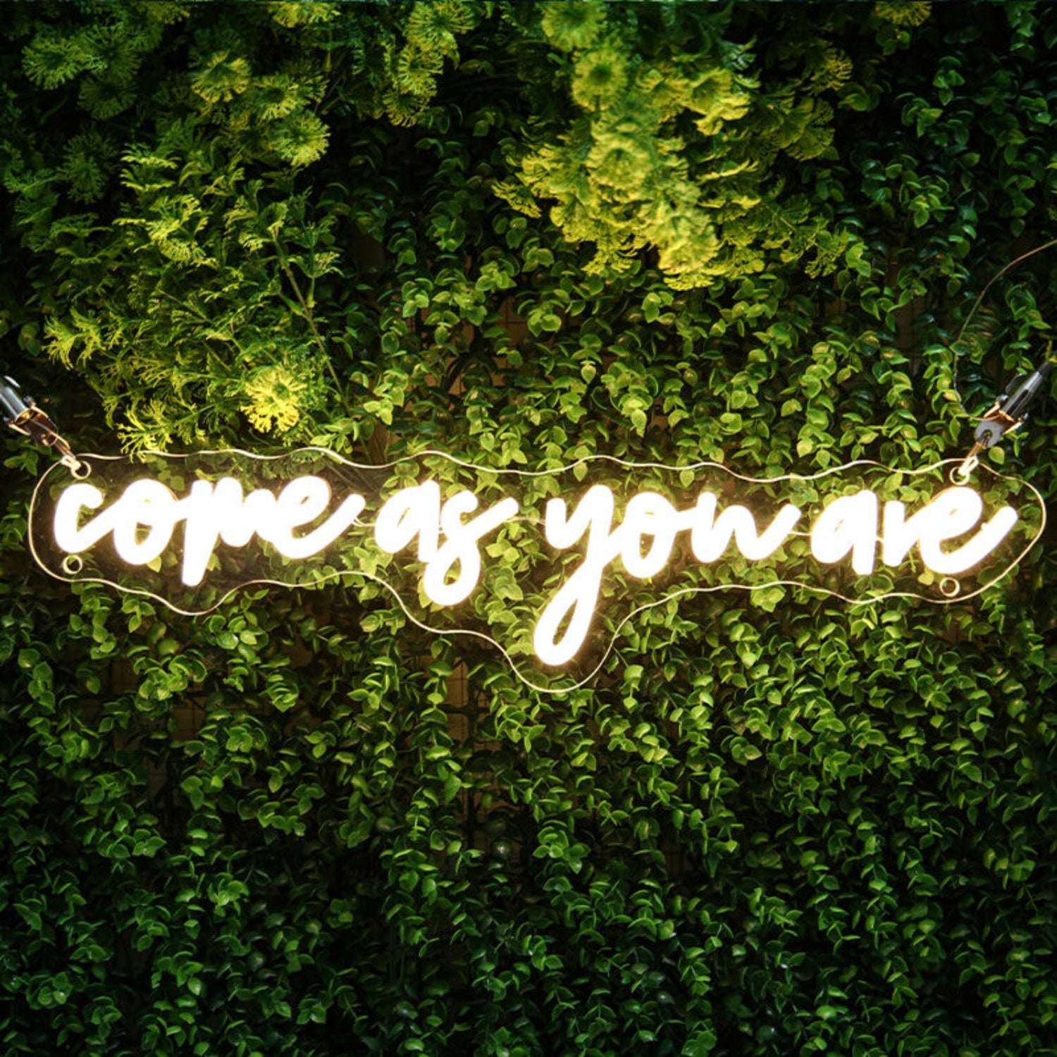Come As You Are Neon Sign For Welcoming And Inclusive Spaces | Shineneon