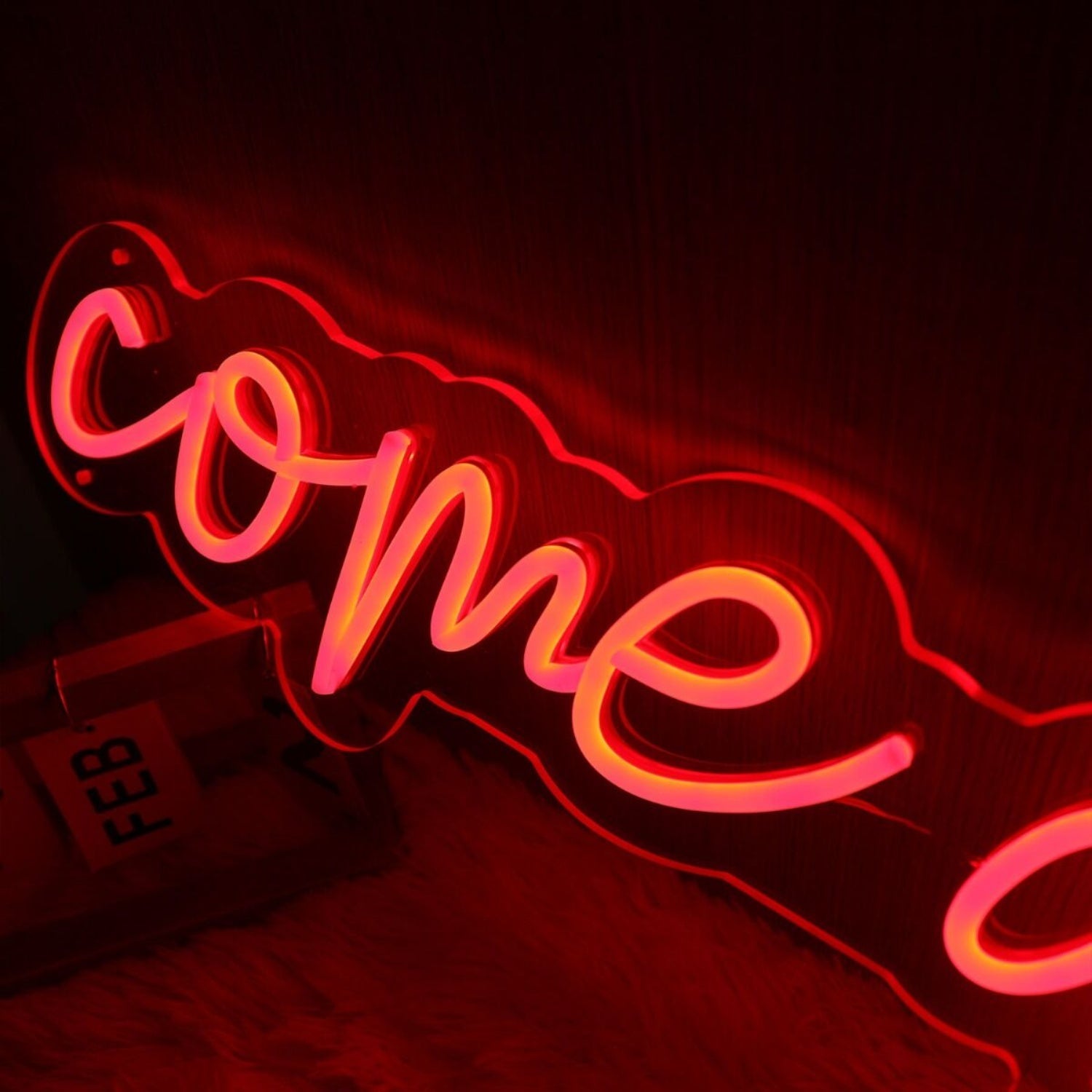 Come As You Are Red Led Neon Sign - Shineneon