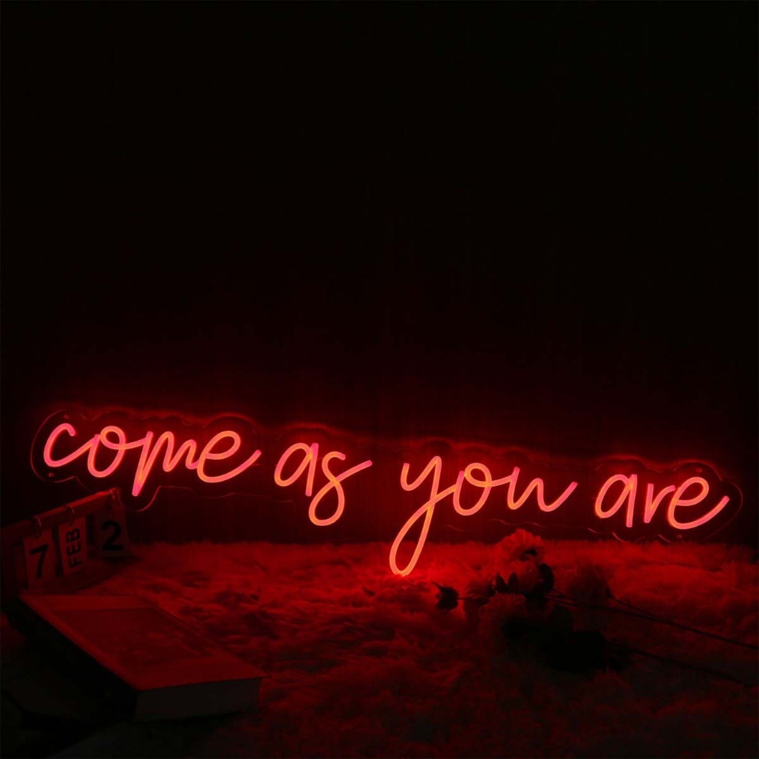 Come As You Are Red Led Neon Sign - Shineneon