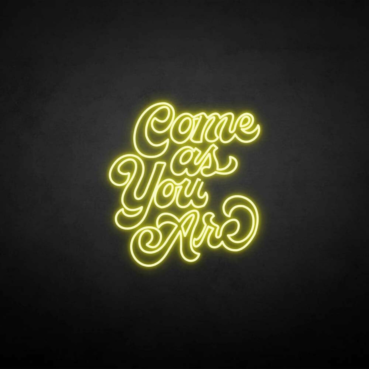 Come As You Are3 Neon Sign | Shineneon