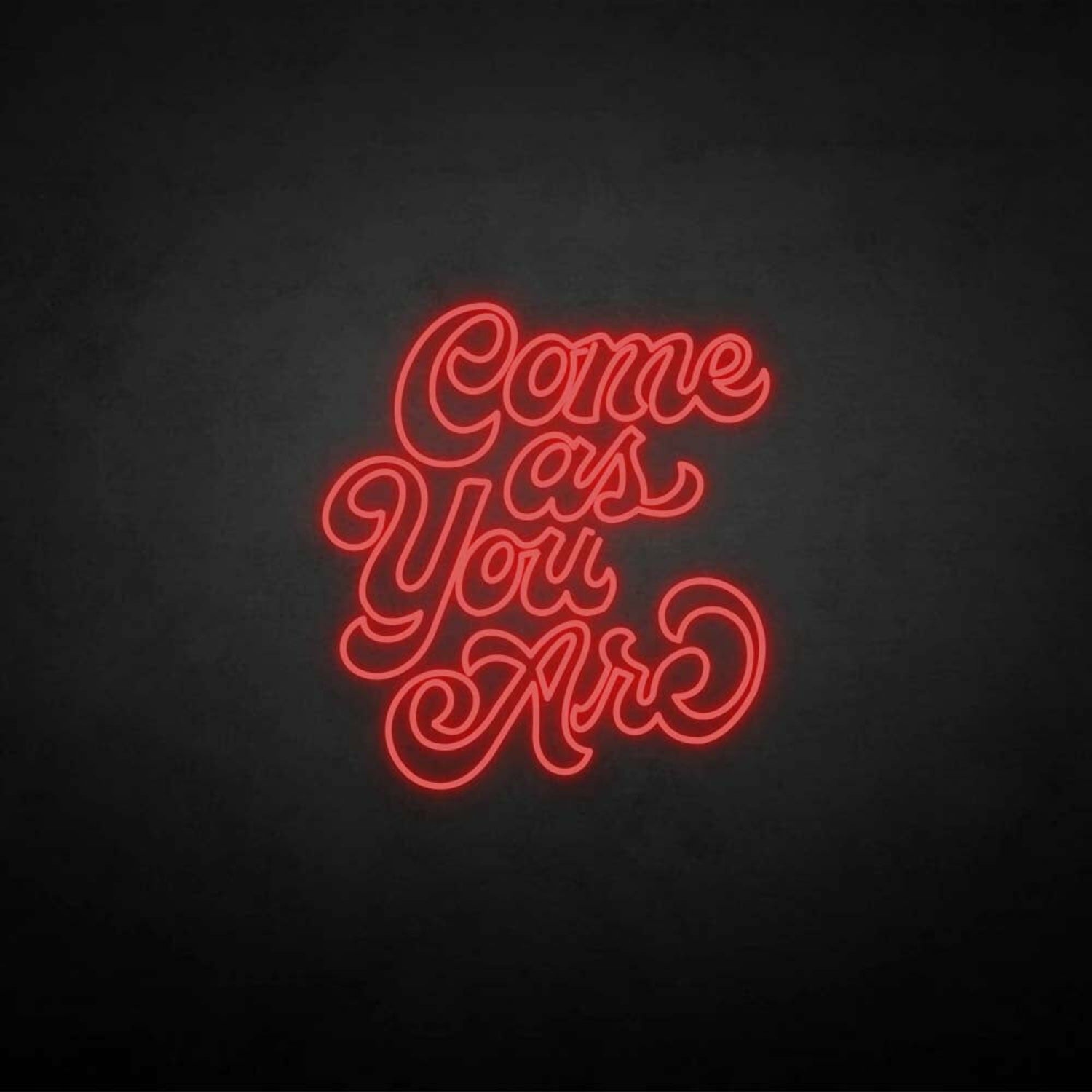 Come As You Are3 Neon Sign | Shineneon