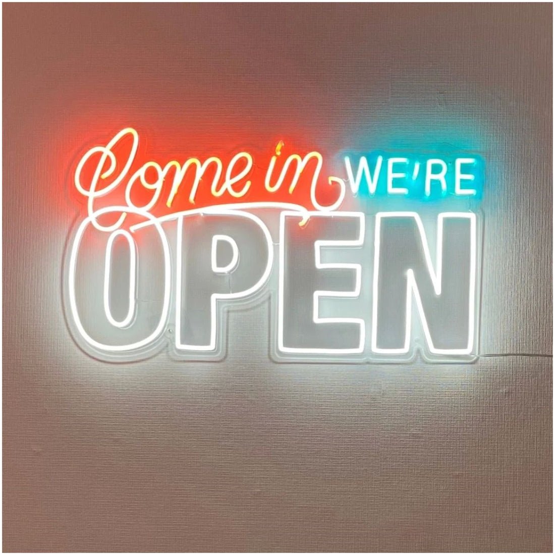 Come In Were Open Led Sign Business Neon Sign - Shineneon