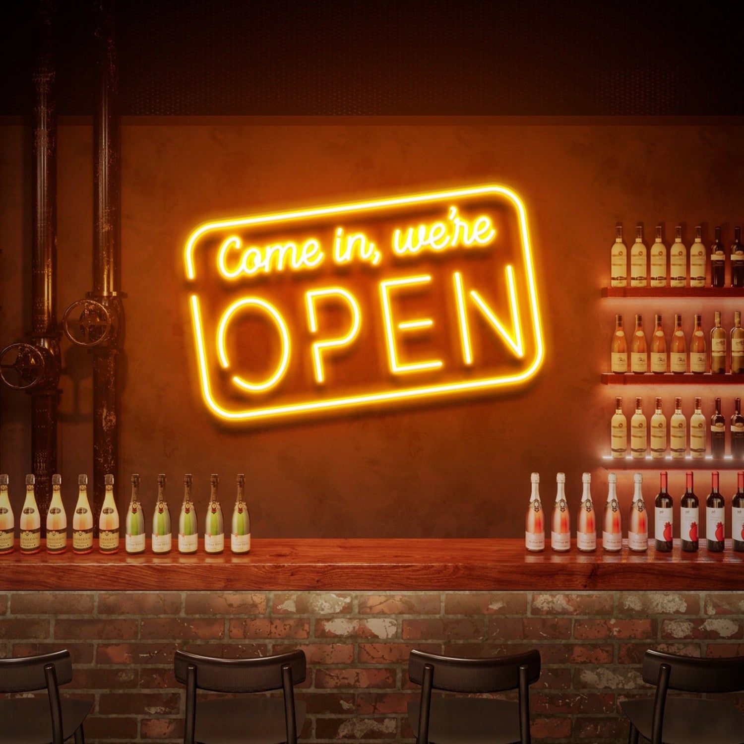 Come In Were Open Neon Sign Business Decorations | Shineneon