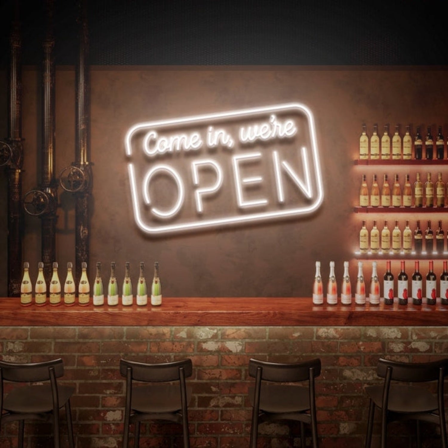 Come In Were Open Neon Sign Business Decorations | Shineneon