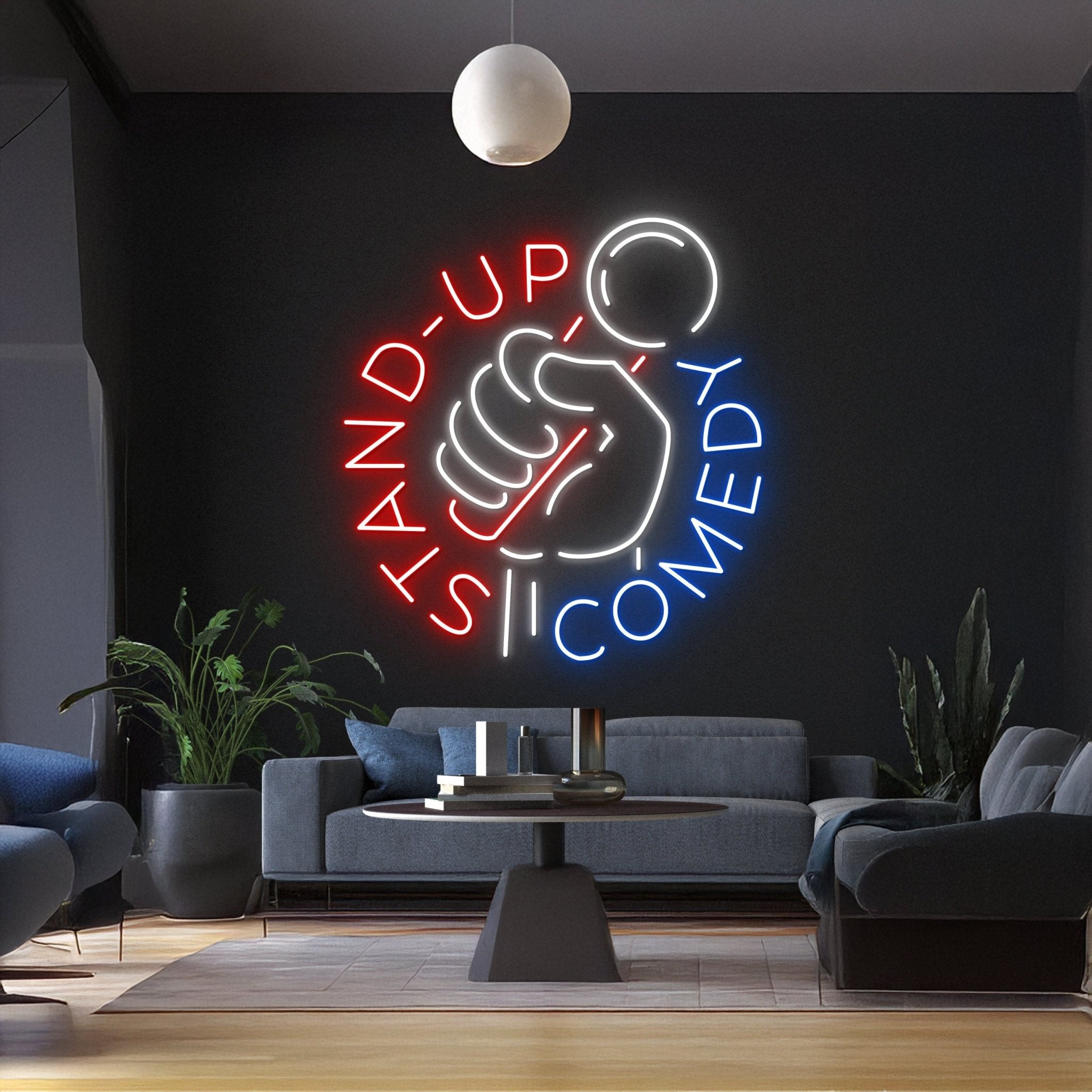 Comedy Show Stand Up Neon Sign - Shineneon