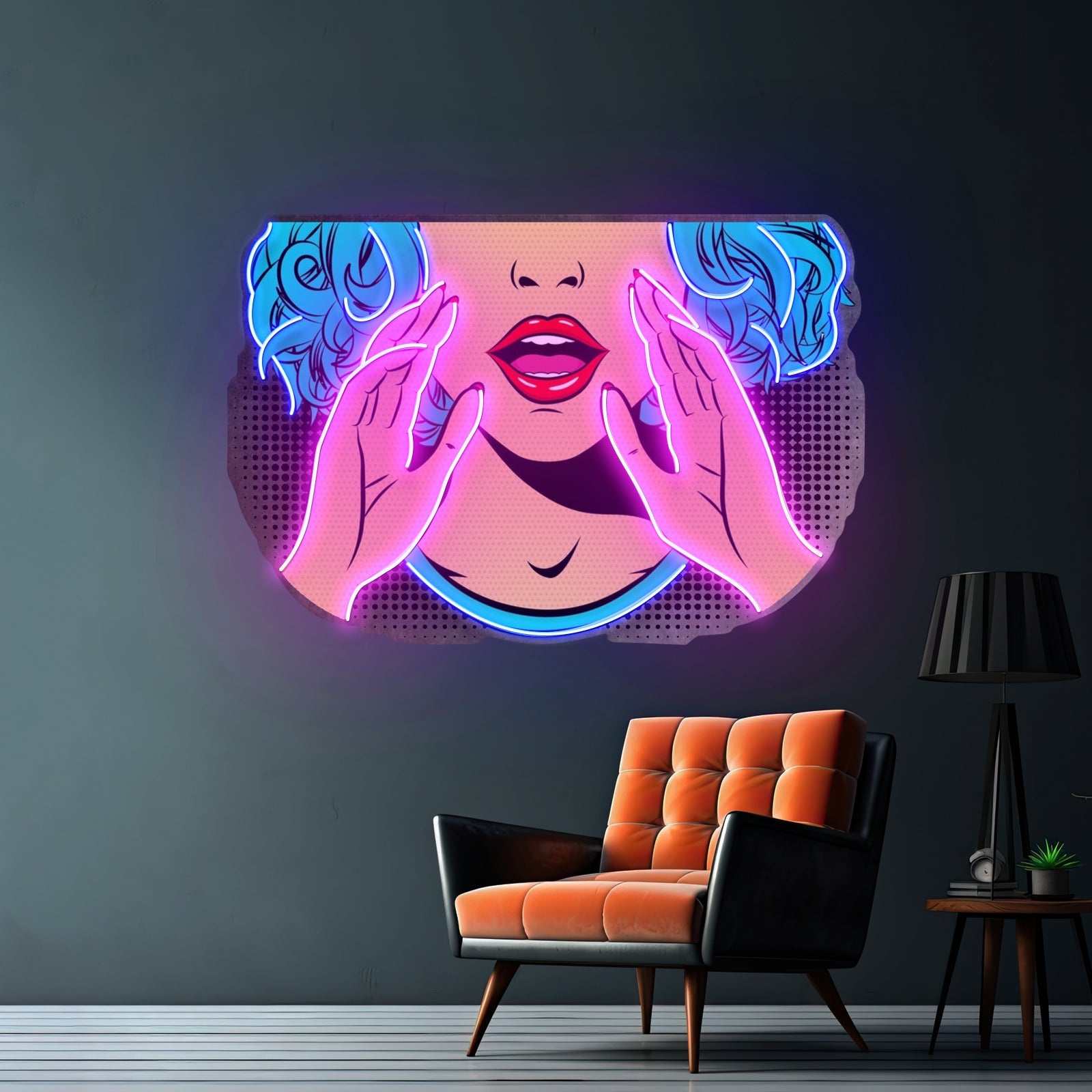 Comic Book Girl Led Neon Sign Light Custom Led Signs - Shineneon