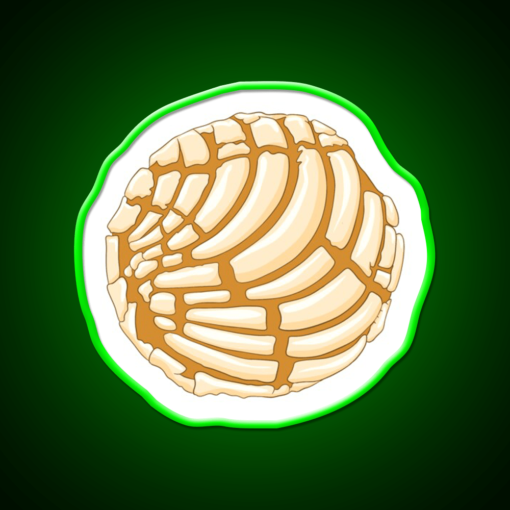 Concha Snack Food Led Neon Sign Rgb Color - Shineneon