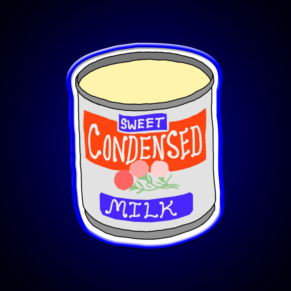 Condensed Milk Snack Food Led Neon Sign Rgb Color - Shineneon