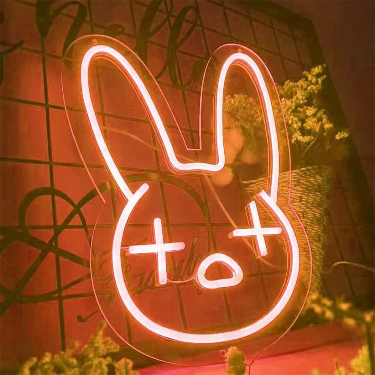 Confused Bunny Animal Led Neon Sign - Shineneon