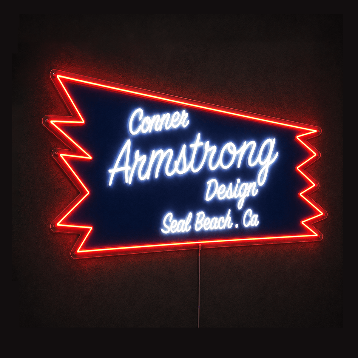 Conner Armstrong Design Seal Beach, Ca Custom LED Neon Sign - Shineneon