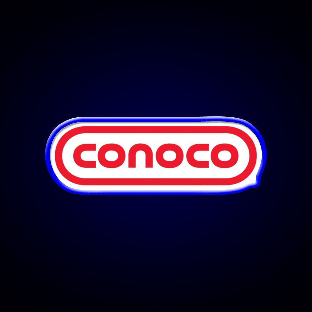 Conoco Cocktail Bar Decor Led Neon Sign Rgb Color - Shineneon