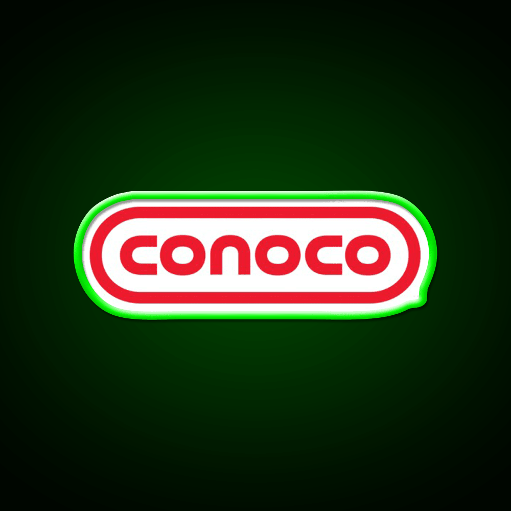 Conoco Cocktail Bar Decor Led Neon Sign Rgb Color - Shineneon