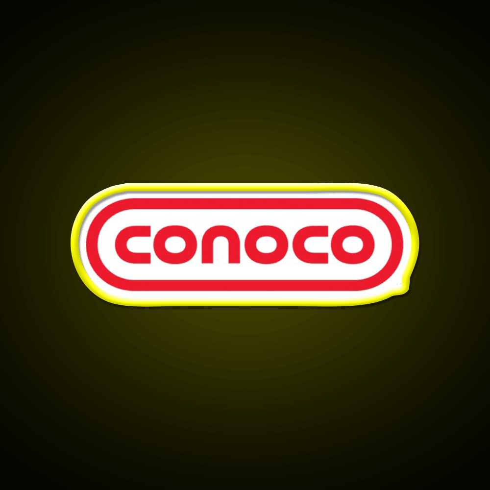 Conoco Cocktail Bar Decor Led Neon Sign Rgb Color - Shineneon