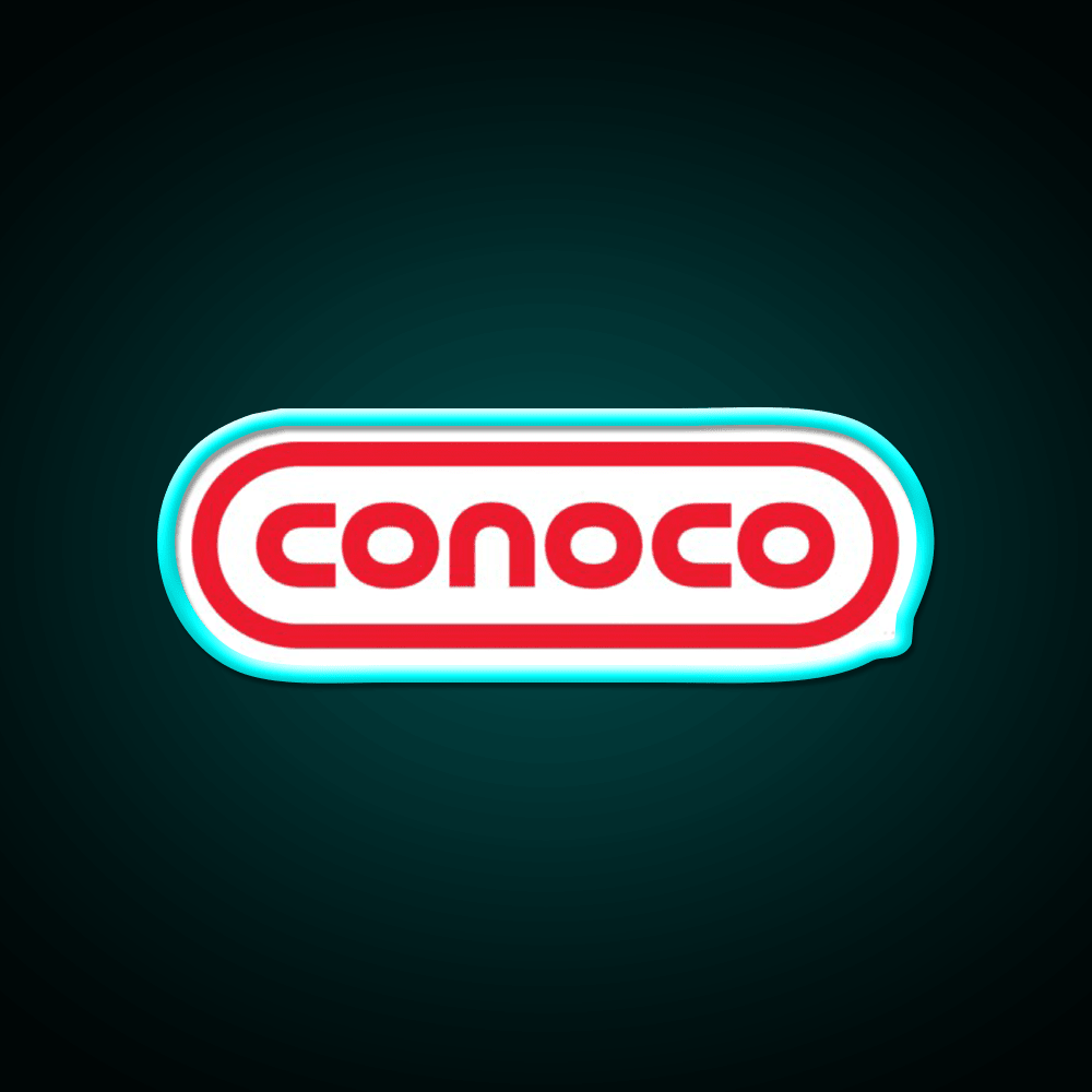 Conoco Cocktail Bar Decor Led Neon Sign Rgb Color - Shineneon