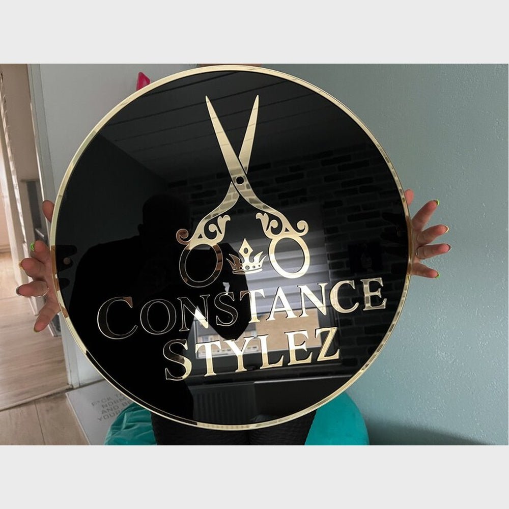 Constance Stylez Acrylic Business Logo Sign - Shineneon