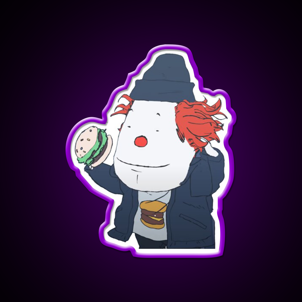 Content Steve Fast Food Led Neon Sign For Burger Place Rgb Color