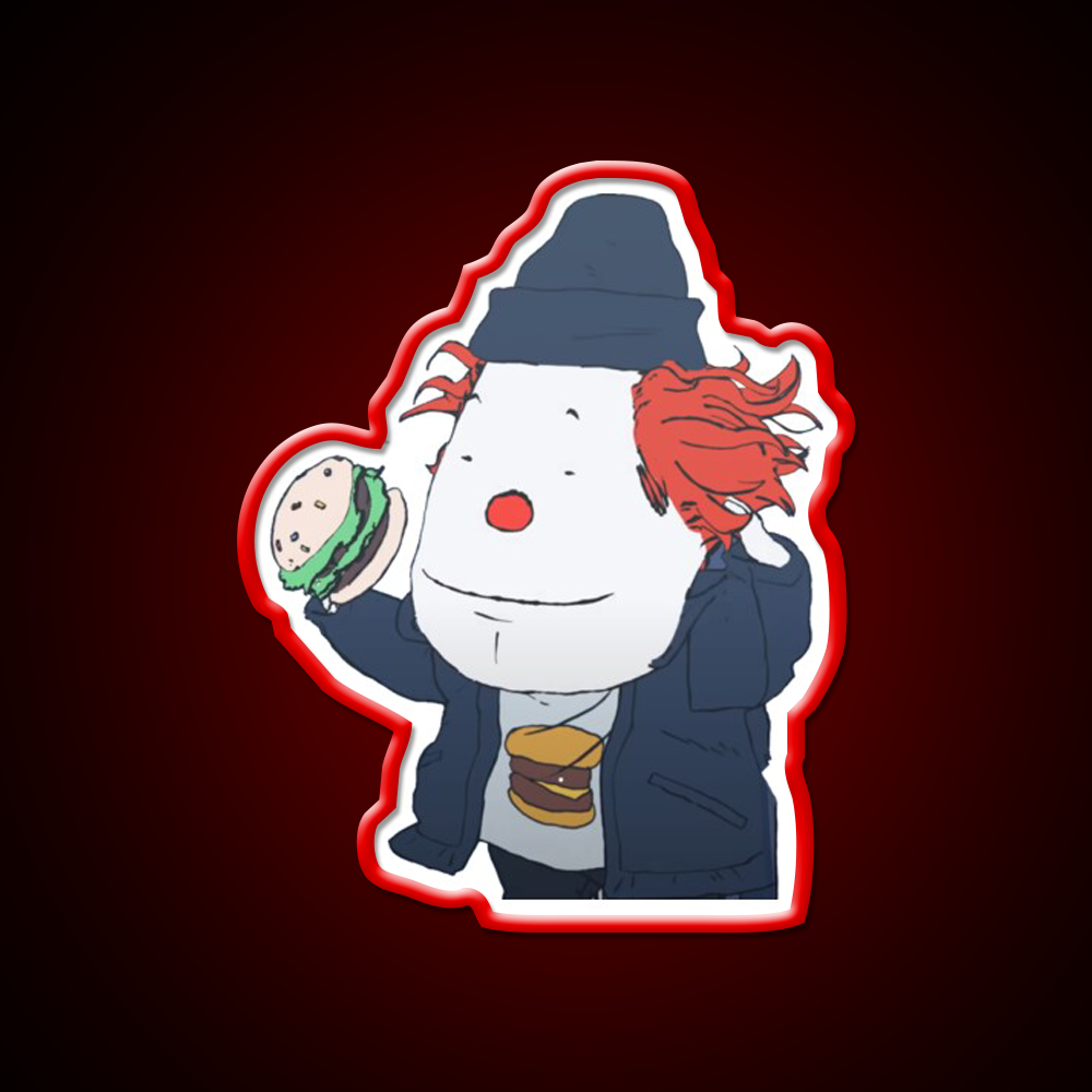 Content Steve Fast Food Led Neon Sign For Burger Place Rgb Color