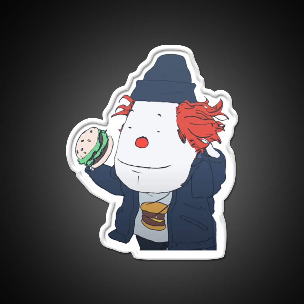 Content Steve Fast Food Led Neon Sign For Burger Place Rgb Color