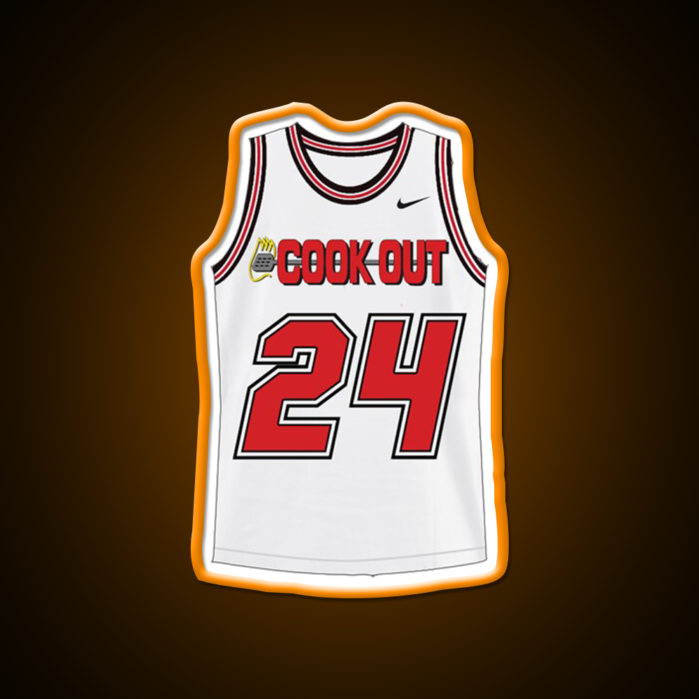 Cook Out Jersey Fast Food Led Neon Sign For Burger Place Rgb Color