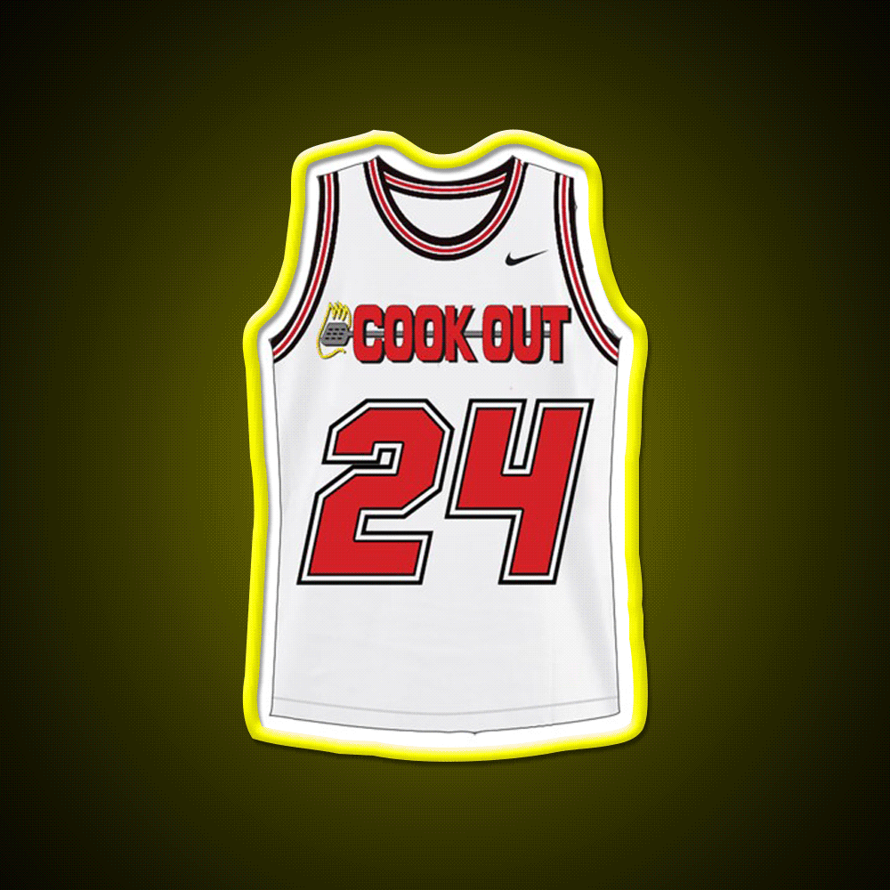 Cook Out Jersey Fast Food Led Neon Sign For Burger Place Rgb Color