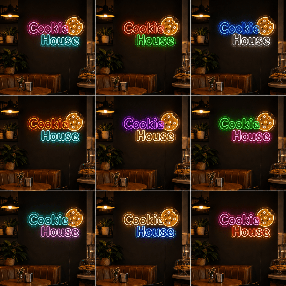 Cookie House LED Neon Sign - Shineneon
