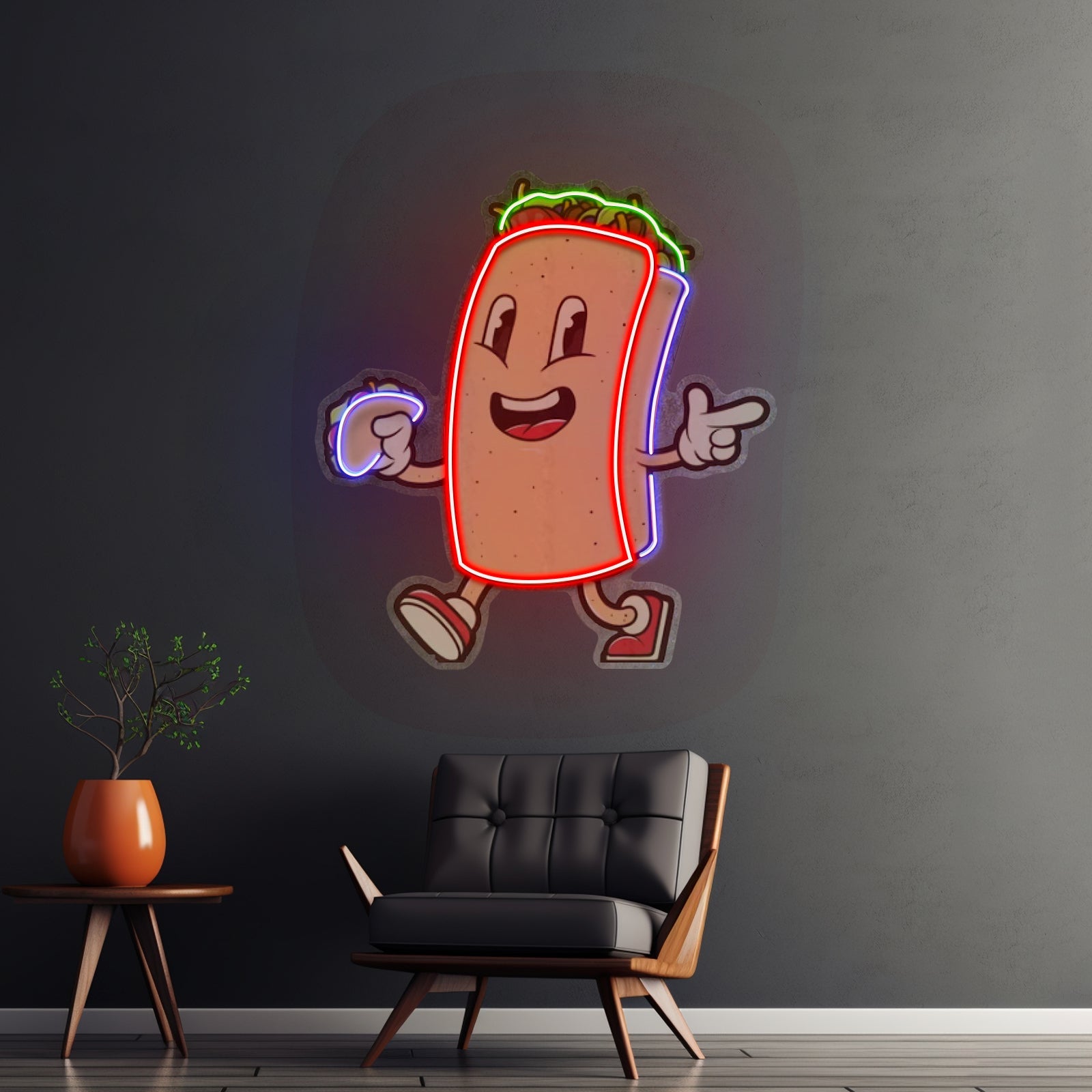 Cool Burrito Led Neon Sign Light Custom Led Signs - Shineneon