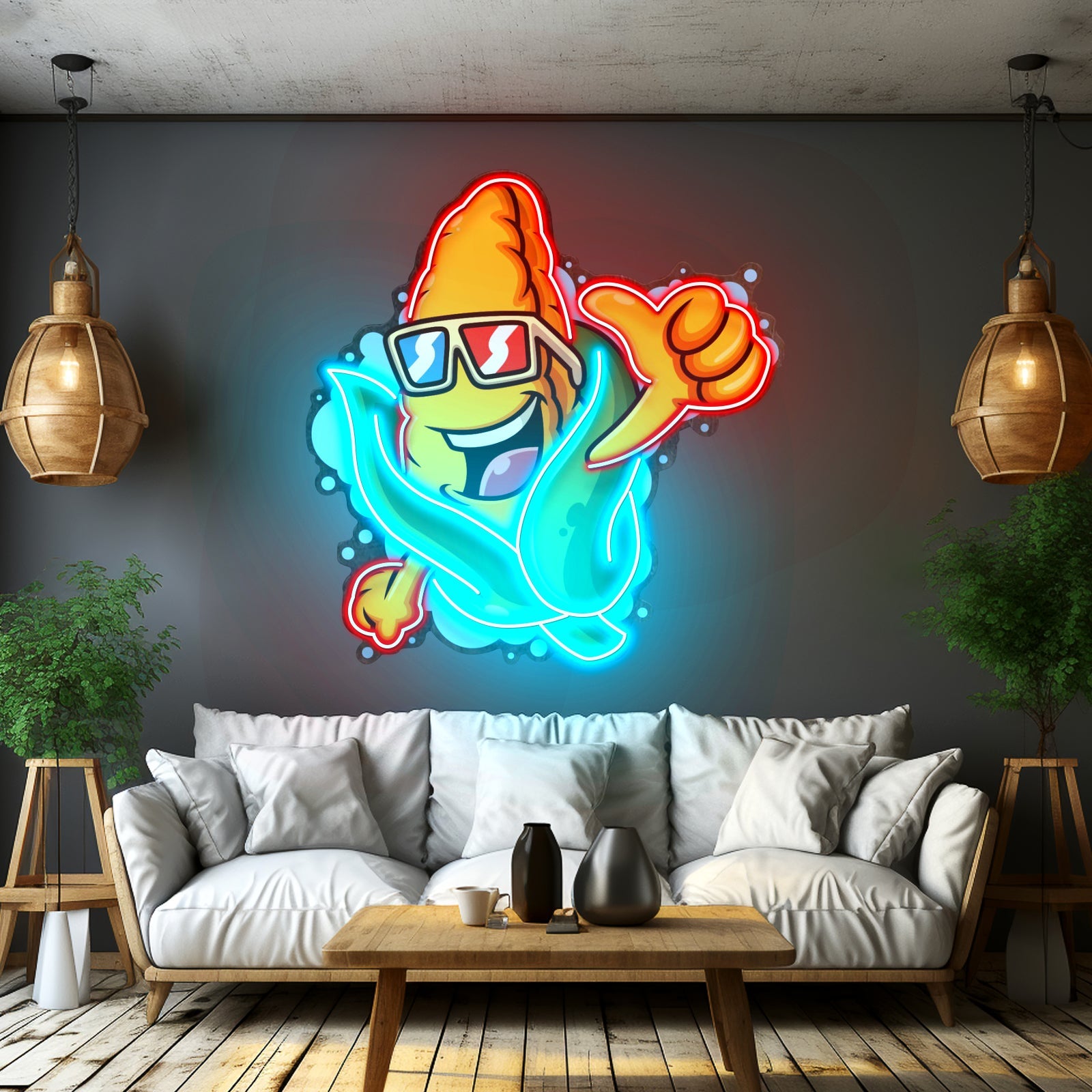 Cool Corn Led Neon Sign Light Custom Led Signs - Shineneon