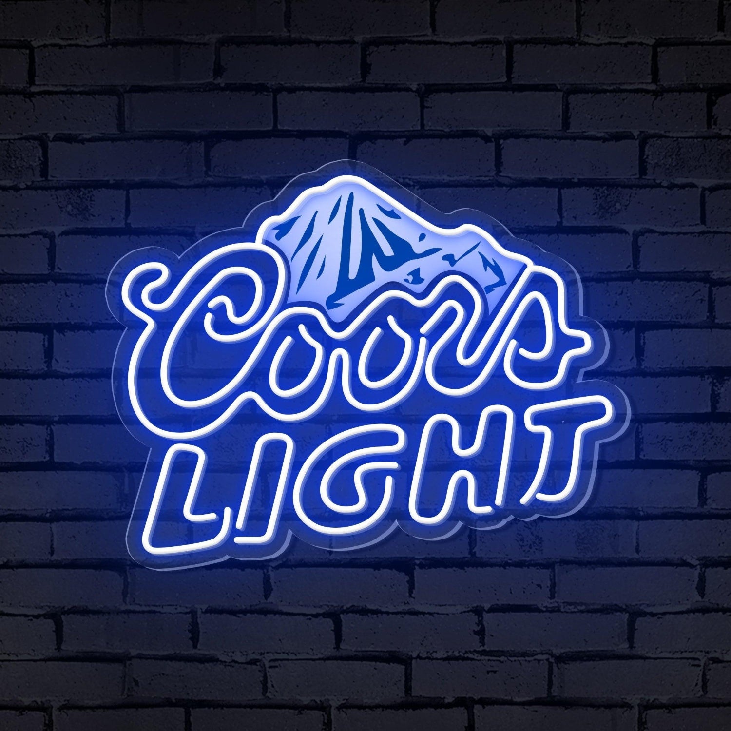 Cool Mountain Light Led Neon Sign For Bar Cafe Decor | Shineneon