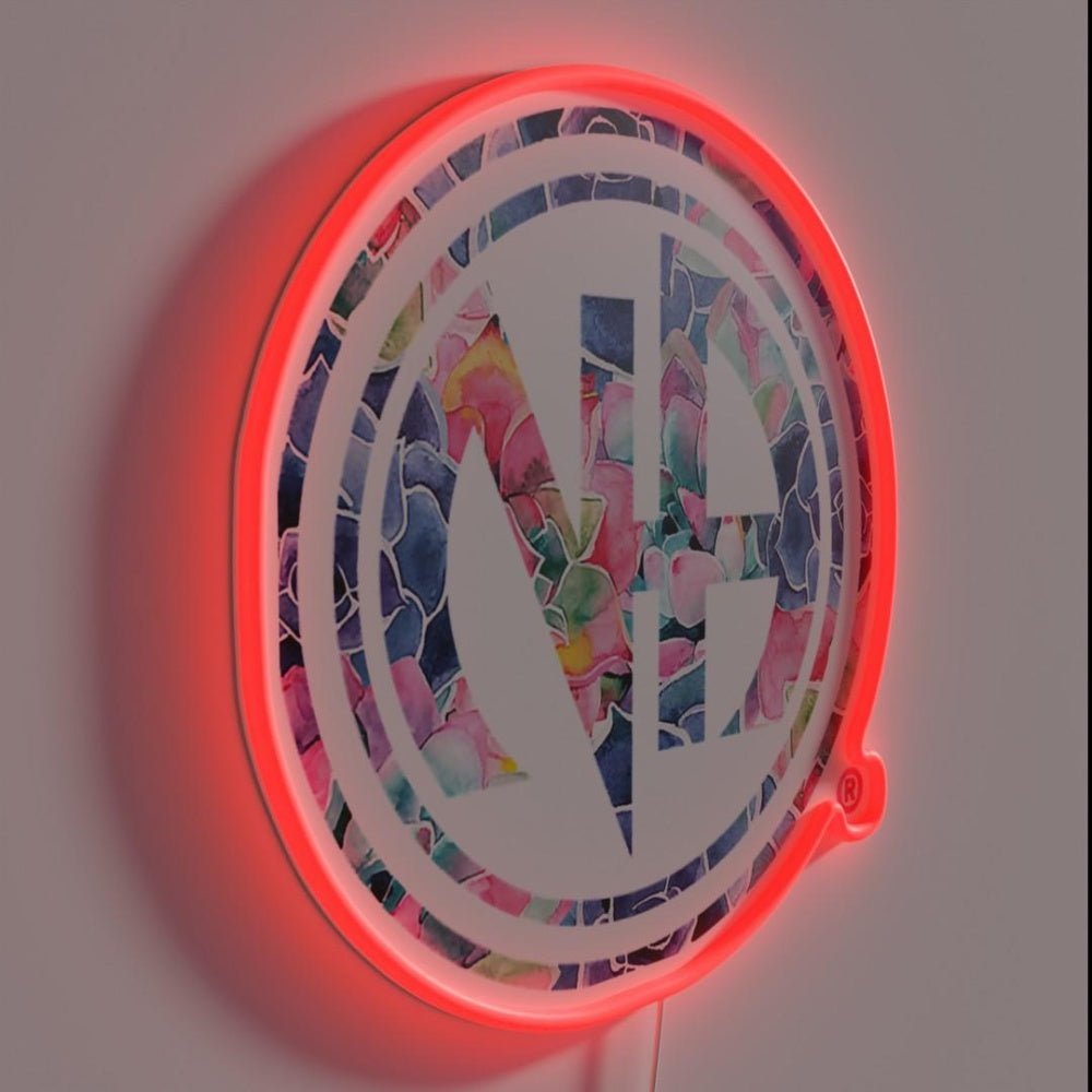 Cool Na Logo Narcotics Na Aa Rgb Led Neon Sign - Shineneon