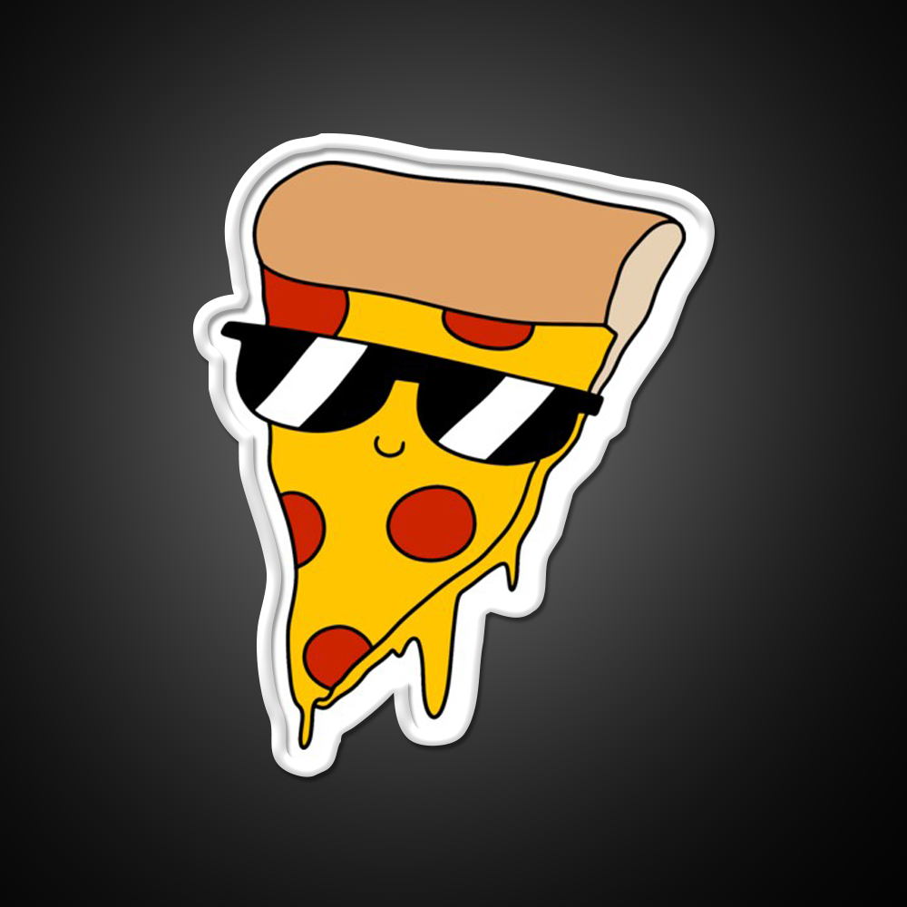 Cool Pizza Fast Food Led Neon Sign For Burger Place Rgb Color