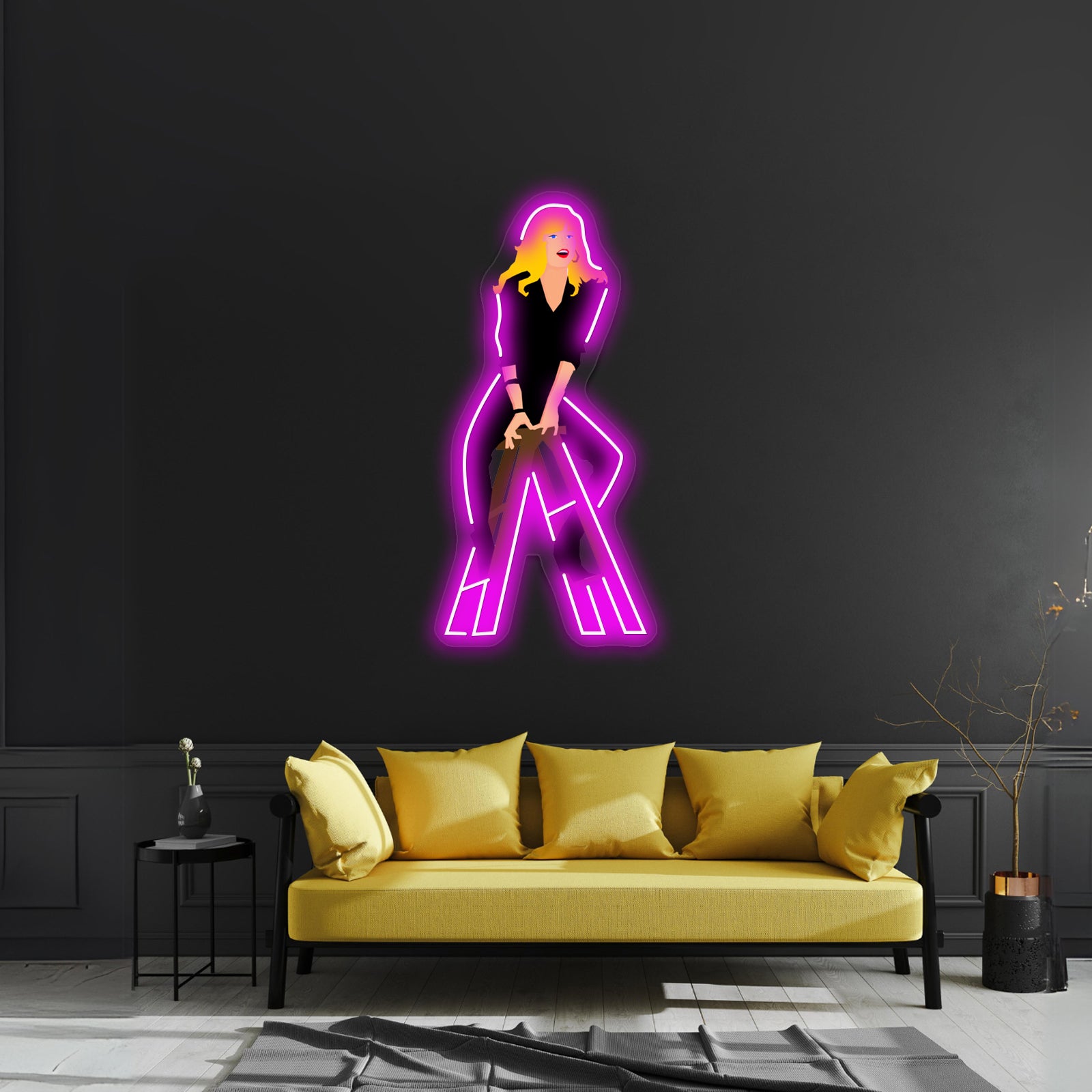 Cool Rider Artwork Business Led Sign | Shineneon