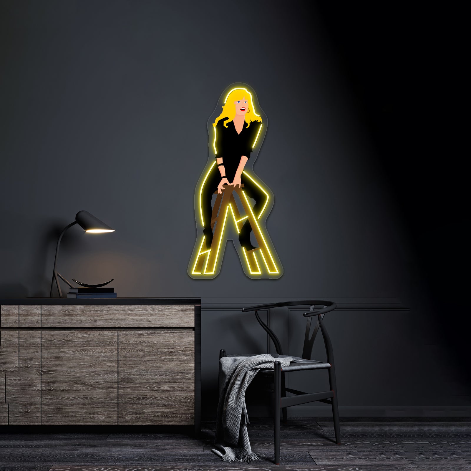 Cool Rider Artwork Business Led Sign | Shineneon