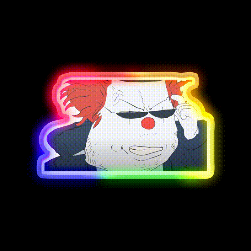 Cool Steve Fast Food Led Neon Sign For Burger Place Rgb Color