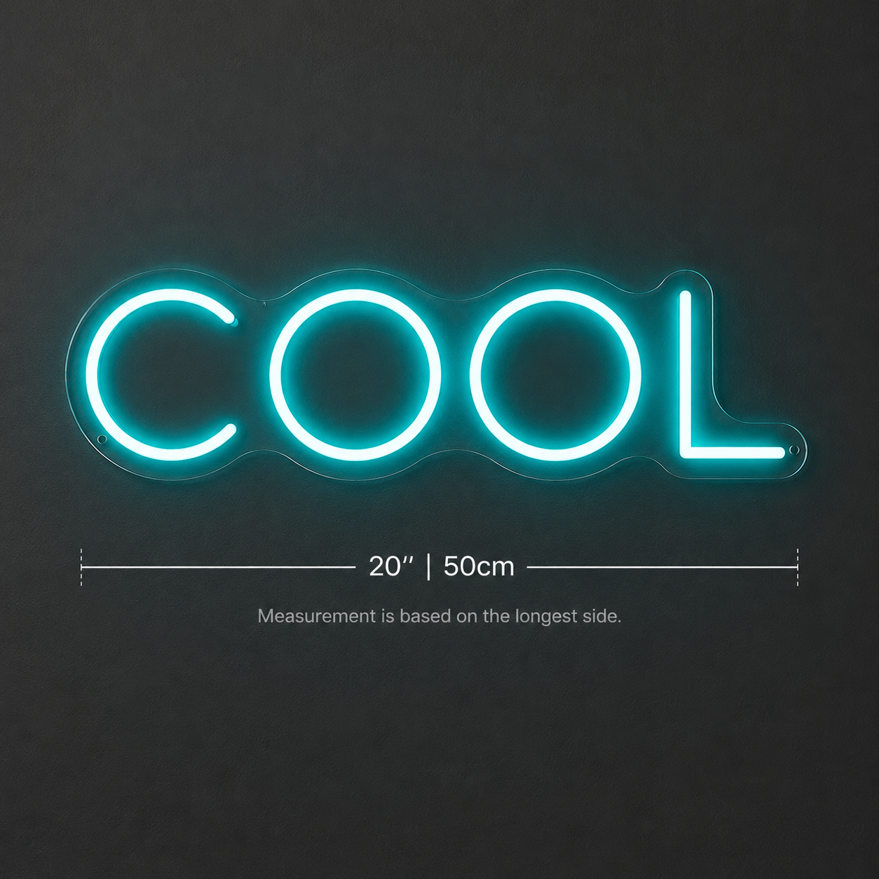Cool Wall Decor LED Neon Sign - 04 Size Image