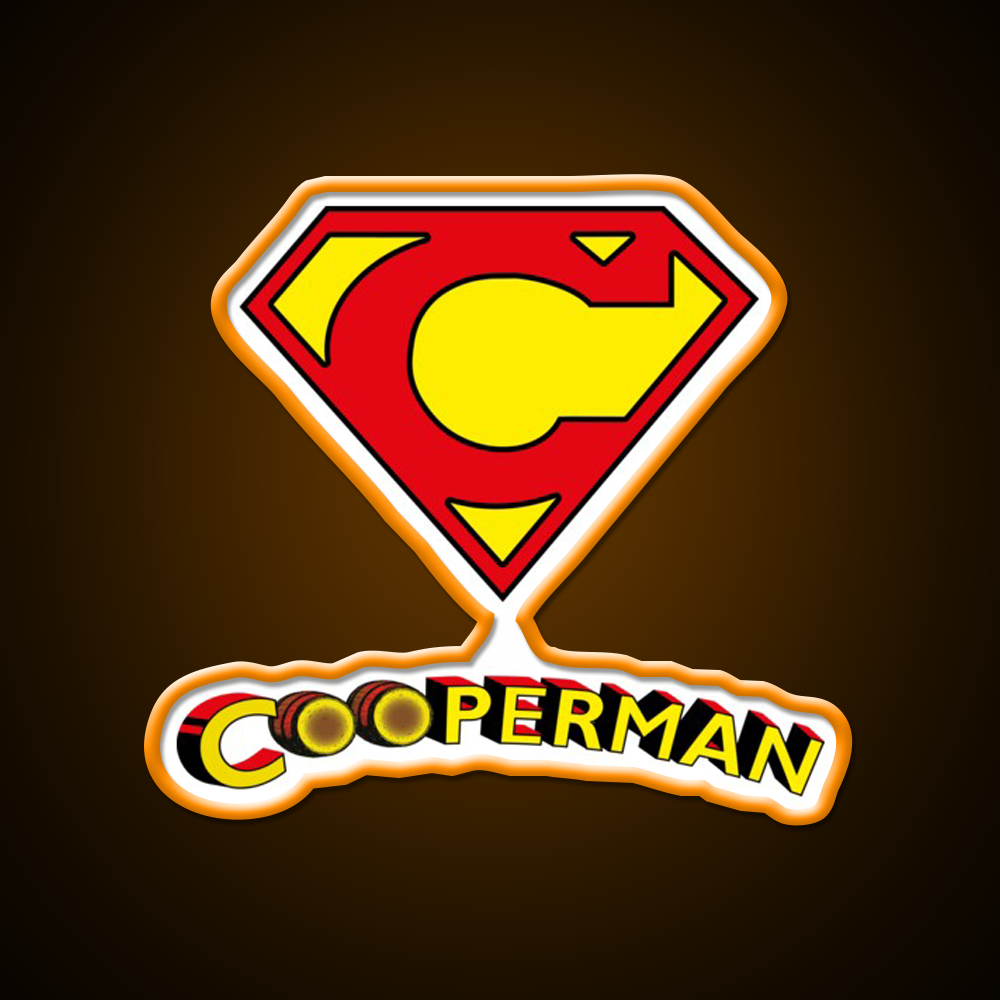 Cooperman Whiskey Drink Bar Led Neon Sign Rgb Color