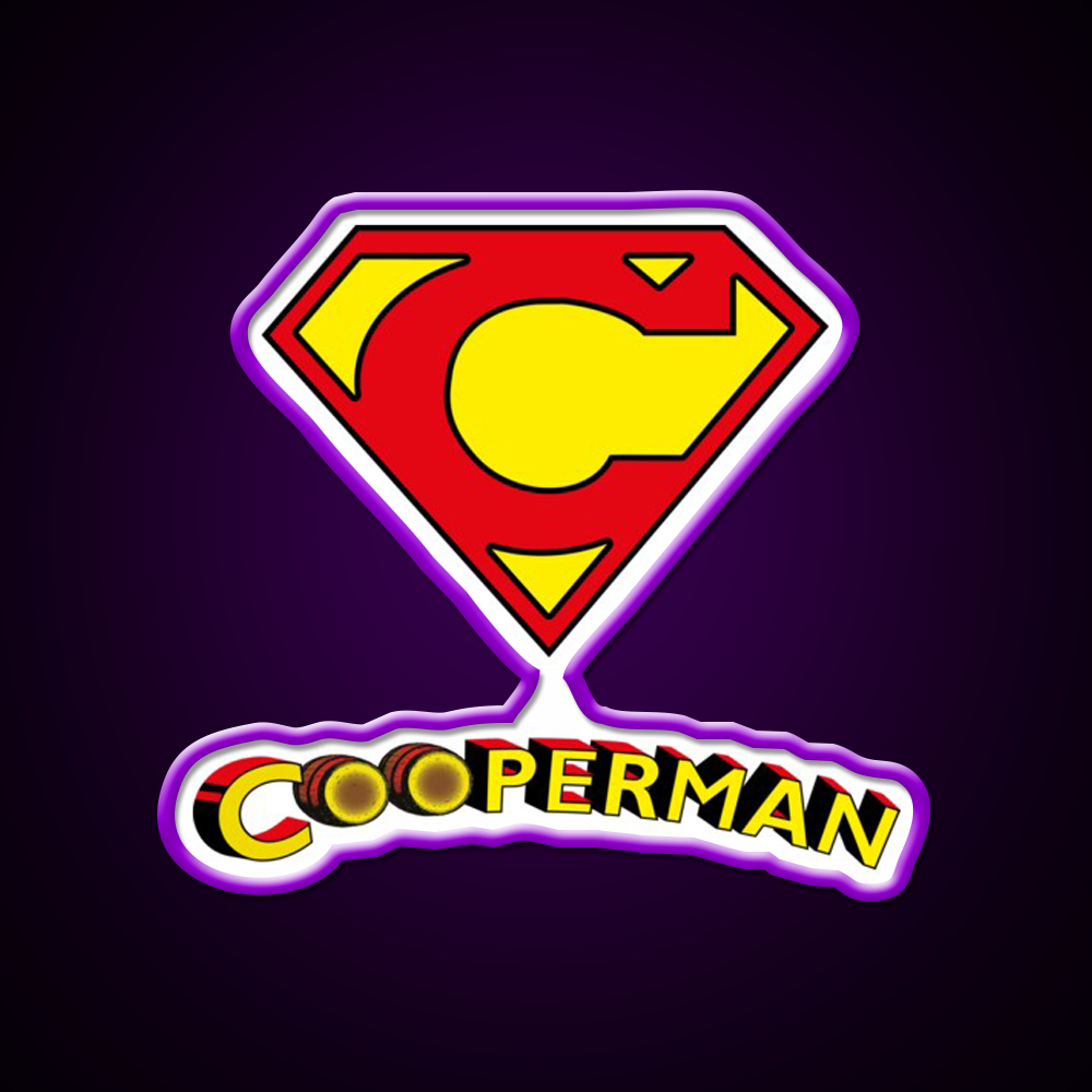 Cooperman Whiskey Drink Bar Led Neon Sign Rgb Color